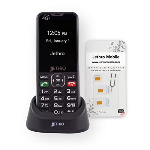 4G Unlocked Senior Cell Phone with Charging Dock Z30354