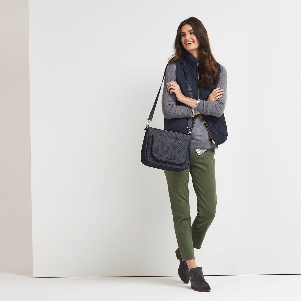 Signature Cotton Shoulder Bag S83493