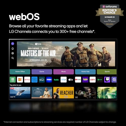 55-Inch OLED Smart TV 4K Flat Screen W48194