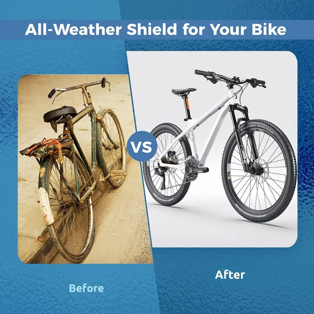 Waterproof 210D Oxford Fabric Bicycle Cover with Windproof Buckles E21763