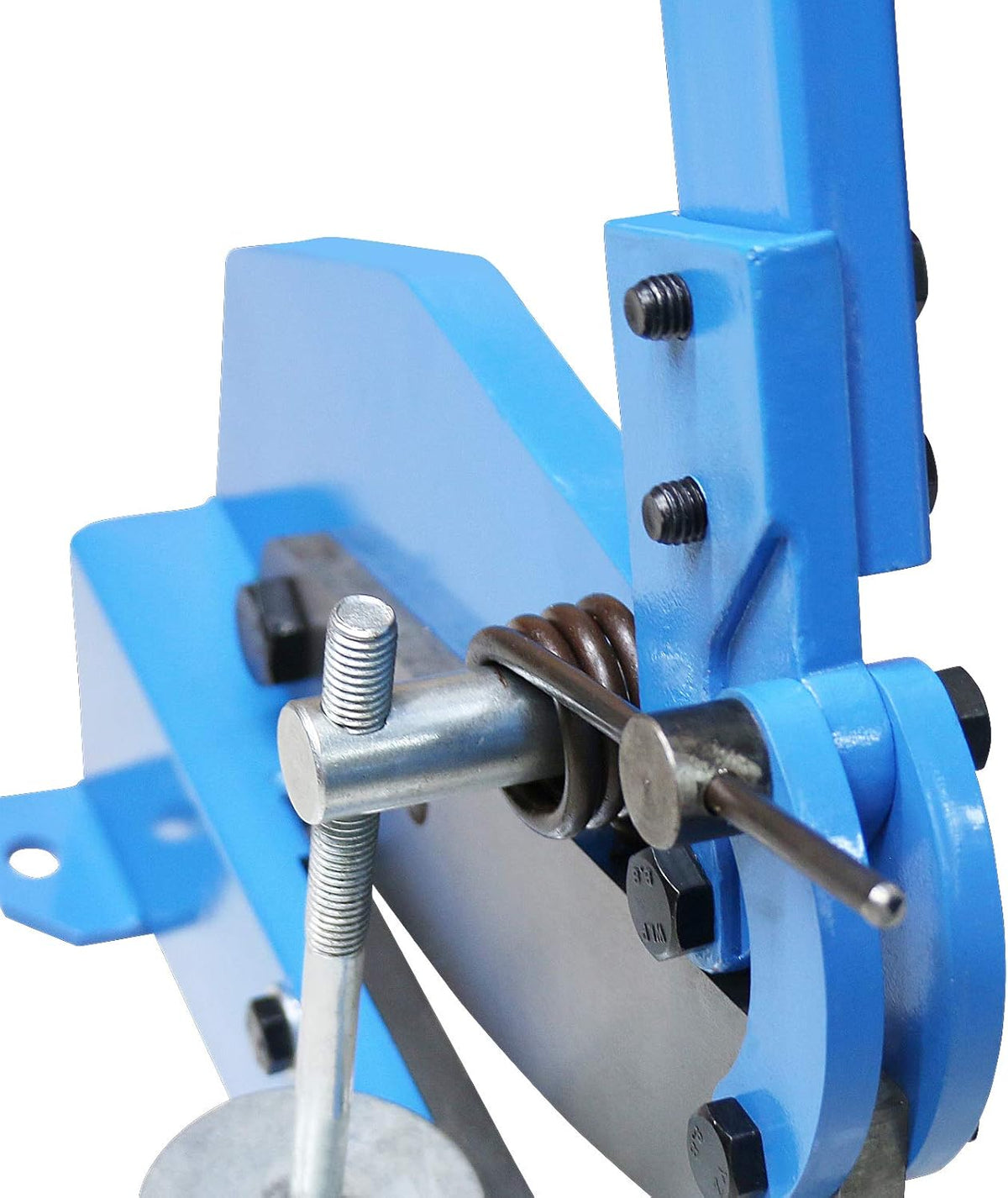 Hand Plate Shear, Manual Metal Cutter, Cutting Thickness 6mm Max, Benchtop for Carbon Steel Plates F743