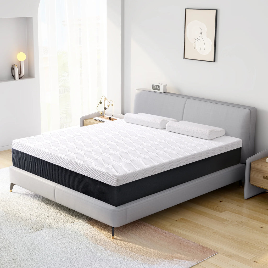 8" Cooling Gel Memory Foam Twin Mattress C553893