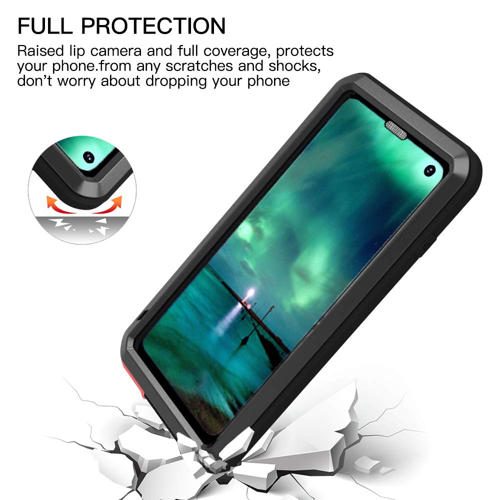 Gold Aluminum Metal Samsung Galaxy S10 Case T51315