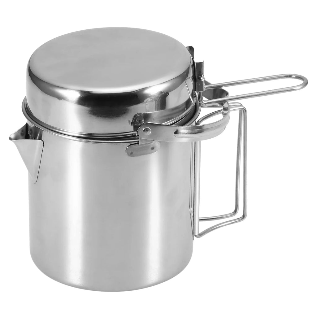 1L Stainless Steel Cooking Kettle with Foldable Handle L69317