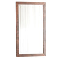 Hand Hammered Copper Small Rectangle Mirror P821547