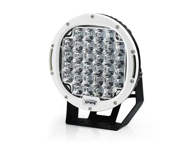 White 96W 9x22 Round Spot LED Offroad Light P8534