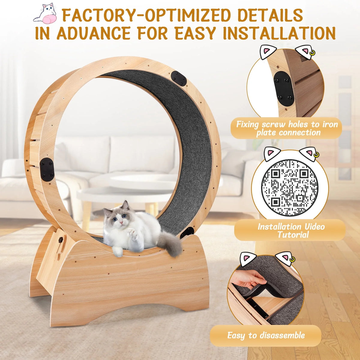 Cat Exercise Wheel Z796406