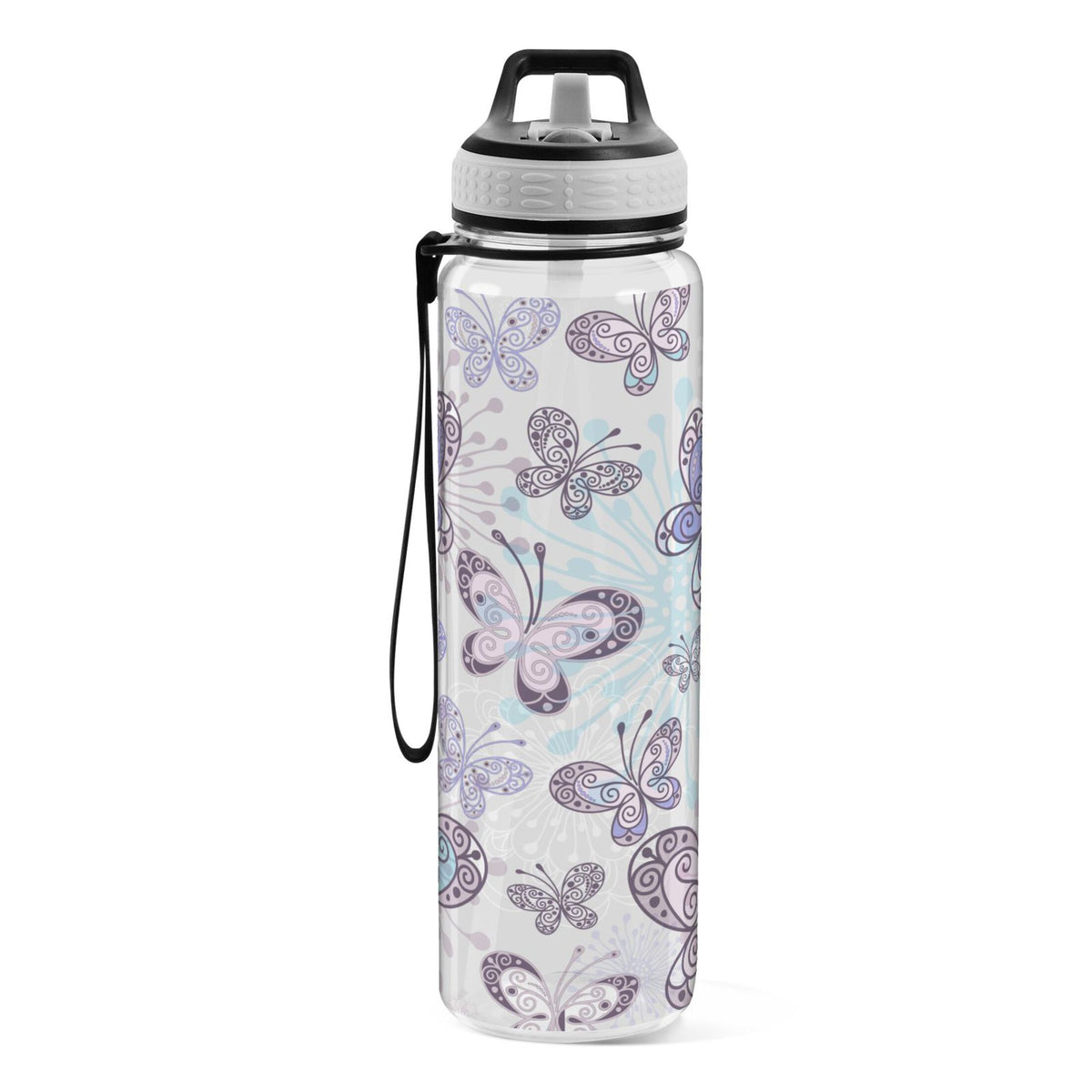 32oz Leakproof Tritan Sports Water Bottle with Straw P356