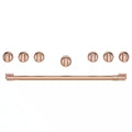 Range Handle and Knob Kit in Brushed Copper T500