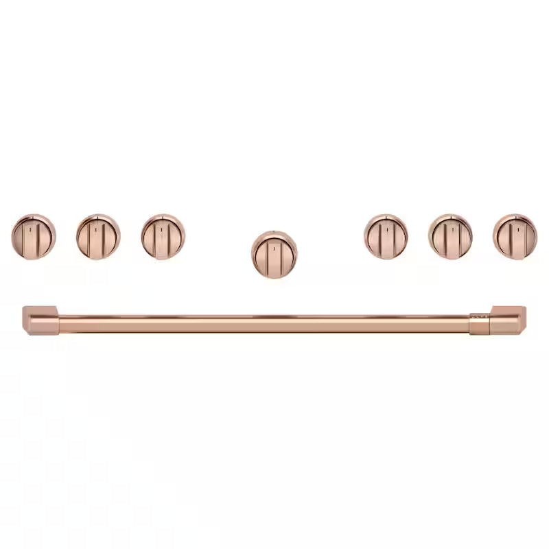 Range Handle and Knob Kit in Brushed Copper T500
