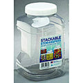 128 Ounce Stackable Storage Container (Case of 6) S7826