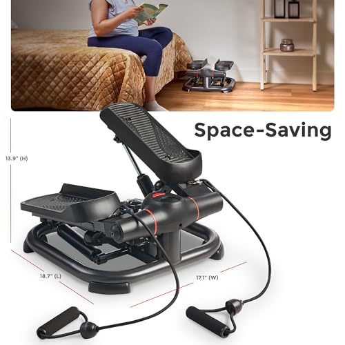 2-in-1 Power Stepper with Resistance Bands L839