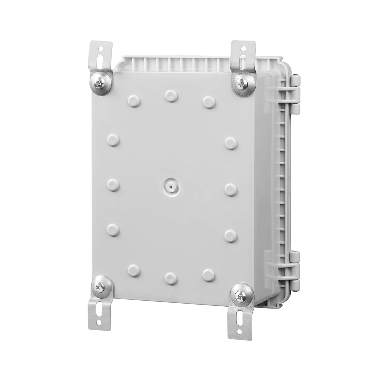IP67 Waterproof Plastic Junction Box with Hinged Cover and Mounting Plate B694