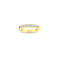 Princess Cut Channel Diamond Wedding Band Y541294