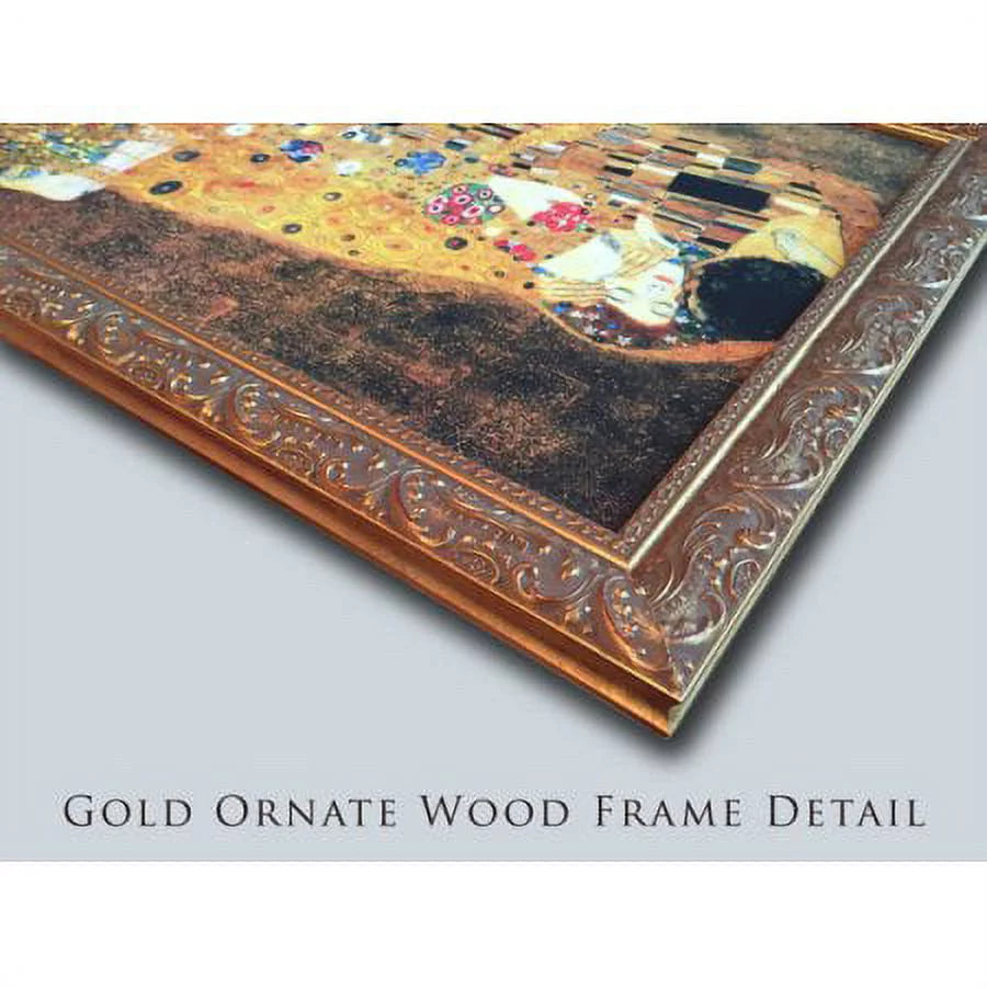 Gold Ornate Wood Framed Art Print Y25293
