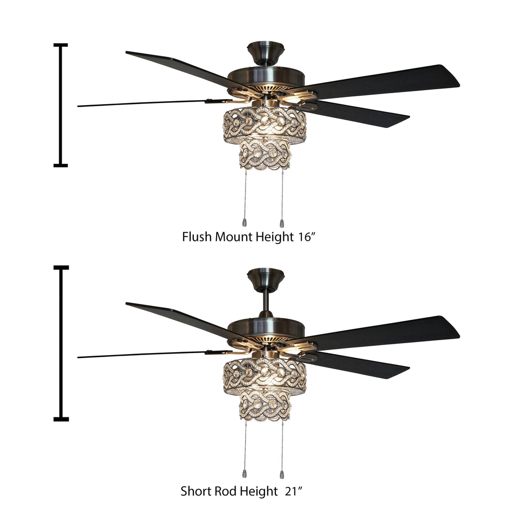 52x22 LED Ceiling Fan F98833