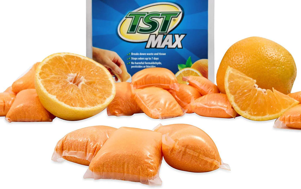 Orange Citrus Scent RV Toilet Treatment Drop-Ins, 15-Pack J722130