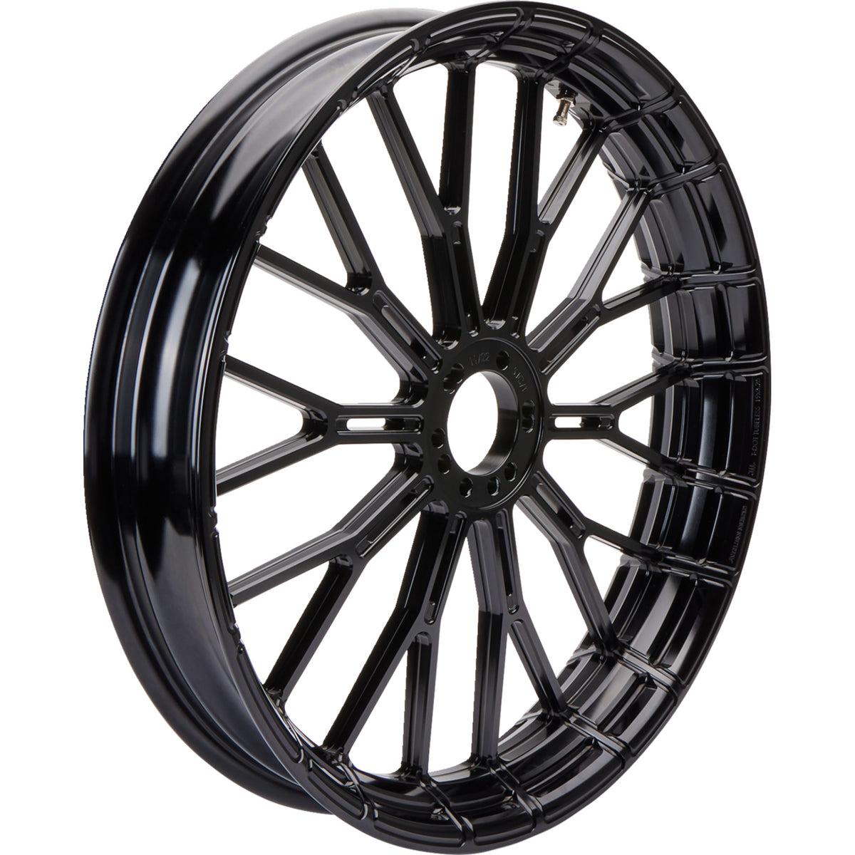 21" x 3.5" Y-Spoke Forged Black Front Wheel I930