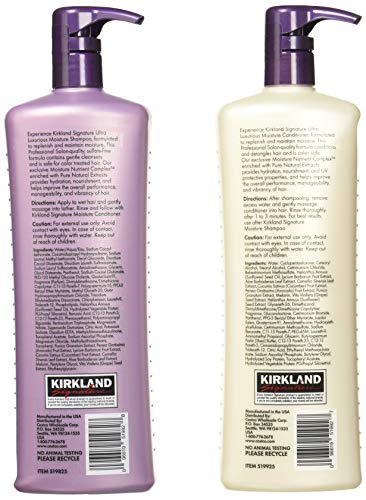 Moisture Shampoo & Conditioner 33.8 Oz O794