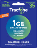 Smartphone Only Plan - 60 Days / 750 Minutes / 1000 texts / 1GB Data D762163