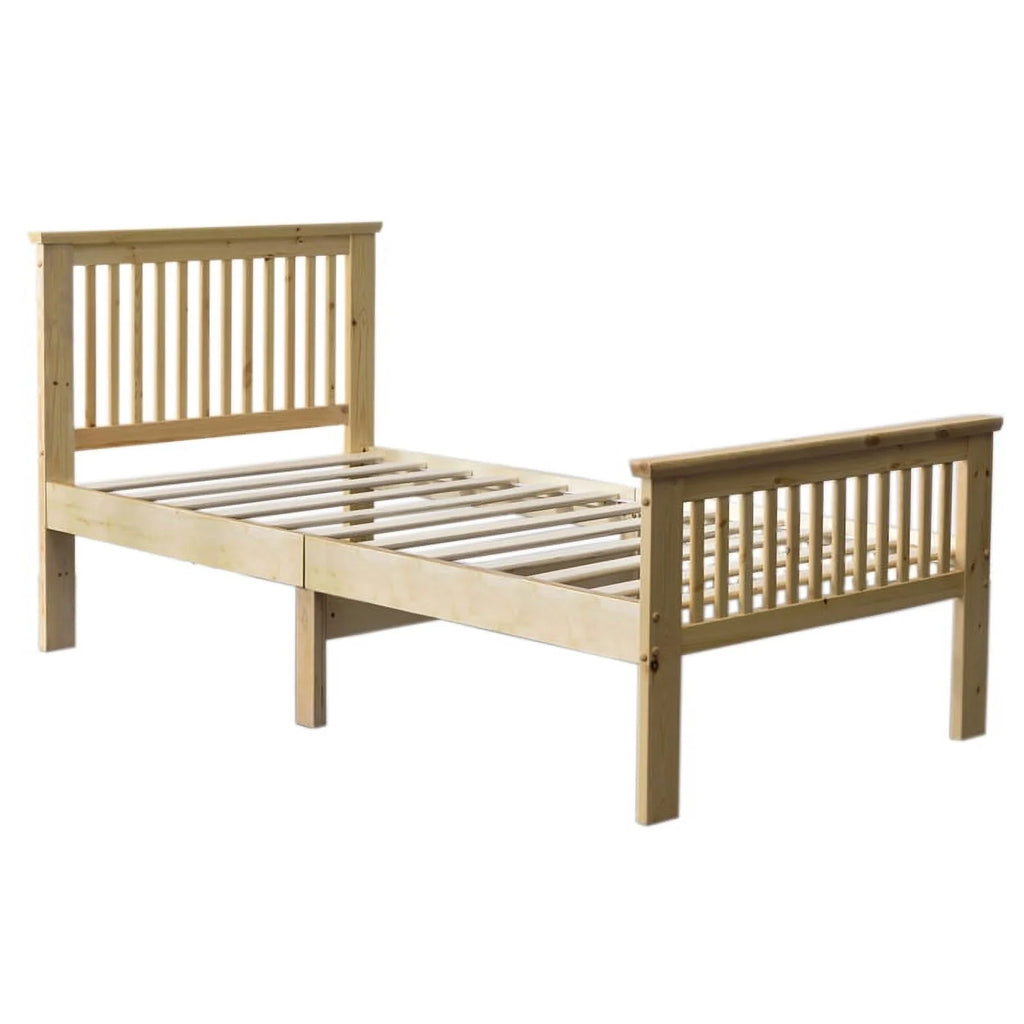 Solid Wood Platform Twin Bed M706264