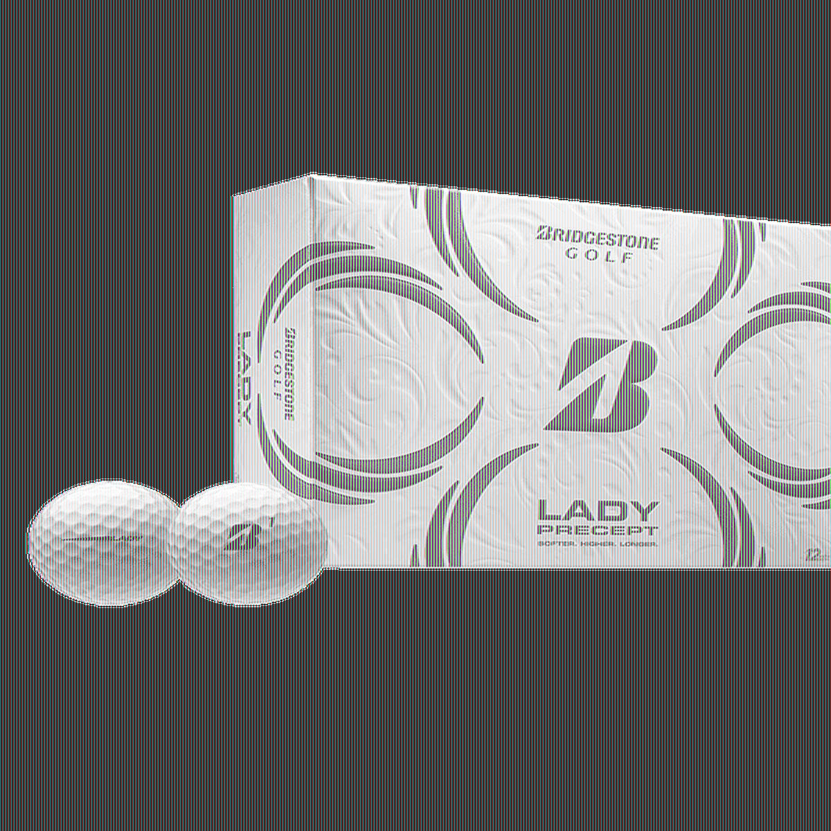 White Golf Balls, 12 Pack L968