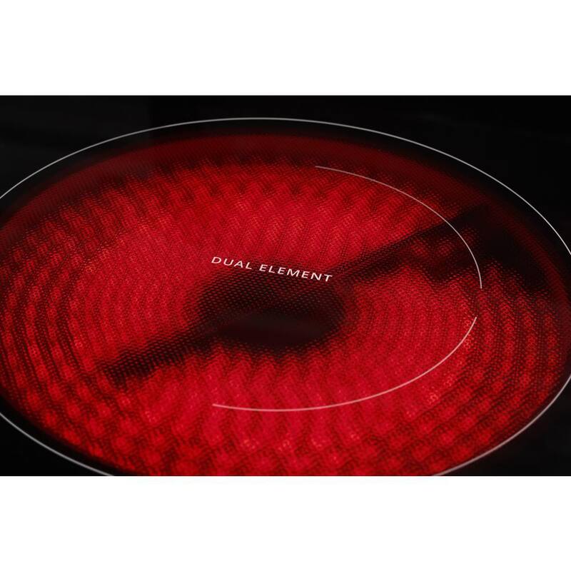 Black Stainless Electric Range with 5 Elements Q888