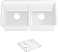 Matte White Kitchen Sink B4965