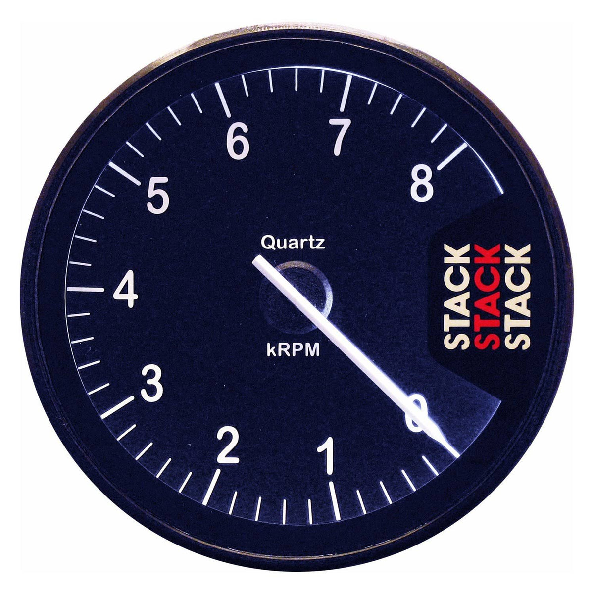 Black 80mm Tachometer V40179