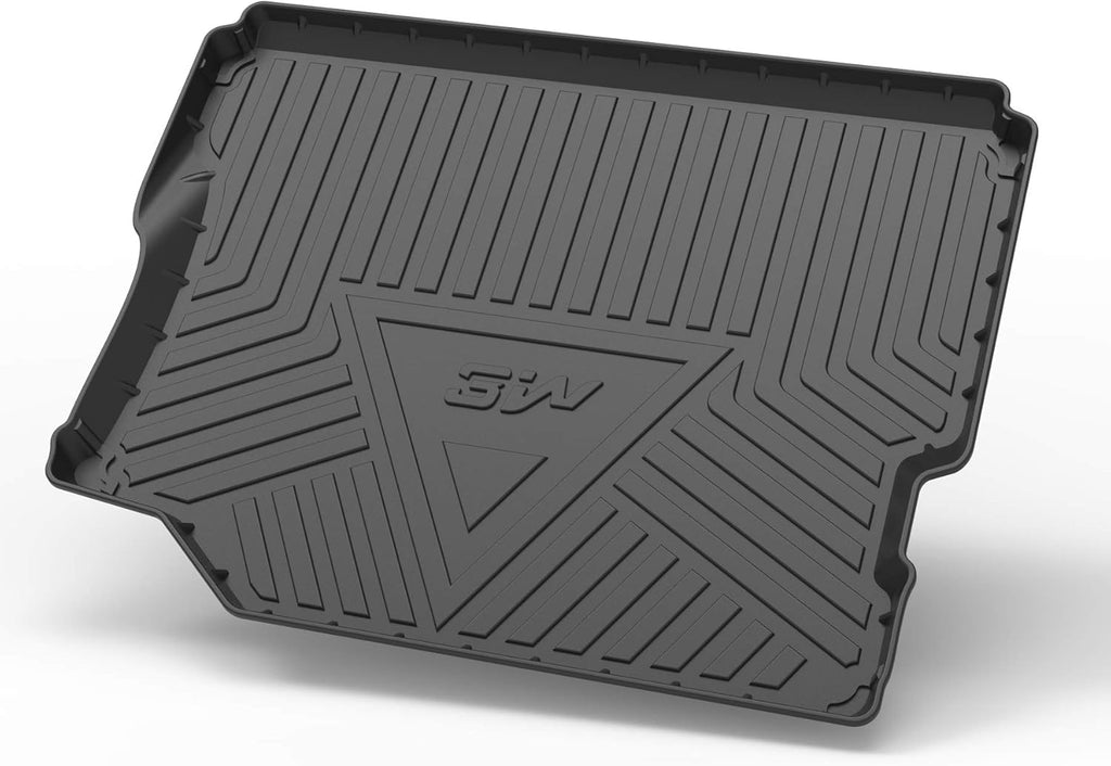 Black Cargo Mat for Jeep Wrangler JL 2018-2021 4-Door Trunk Liner L1940