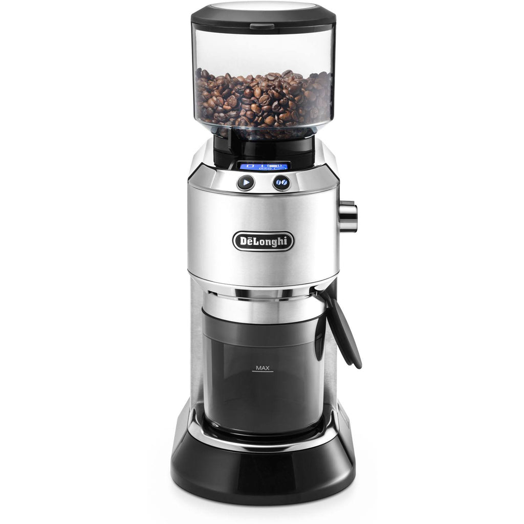 Conical Burr Grinder with Porta Filter Attachment, Silver L7365