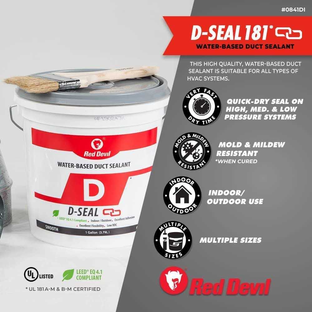 0.5 Gal. Acrylic Latex Duct Sealant H48582