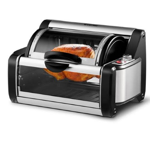 Horizontal Rotating Kebob Skewer Roaster Oven Grill T87712