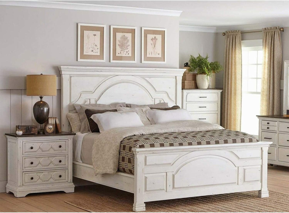 King Size Bed Pine Wood K3662