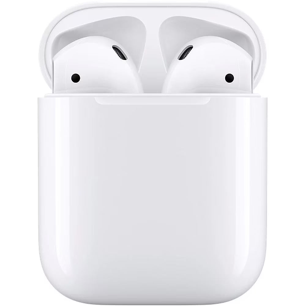 White Wireless Earbuds with Charging Case N616