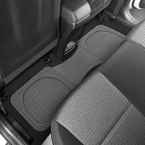 Black All-Weather Automotive Floor Mats Full Set M8492