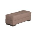 BROWN LOUNGE SECTIONAL OTTOMAN I54061