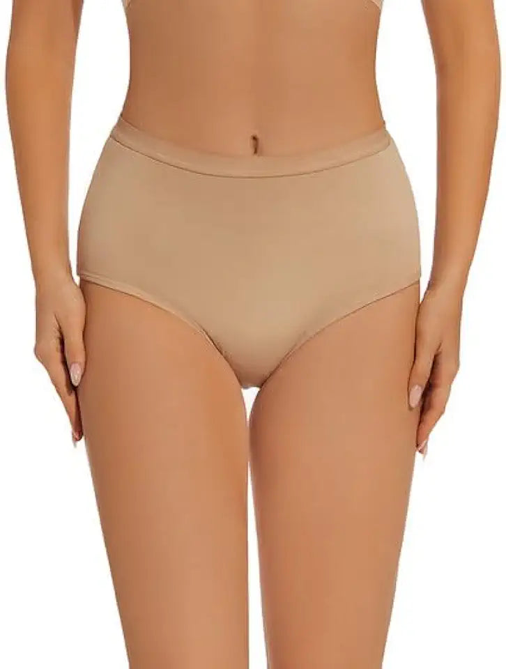 Women's Leakproof Washable High Waisted Incontinence Underwear J7677