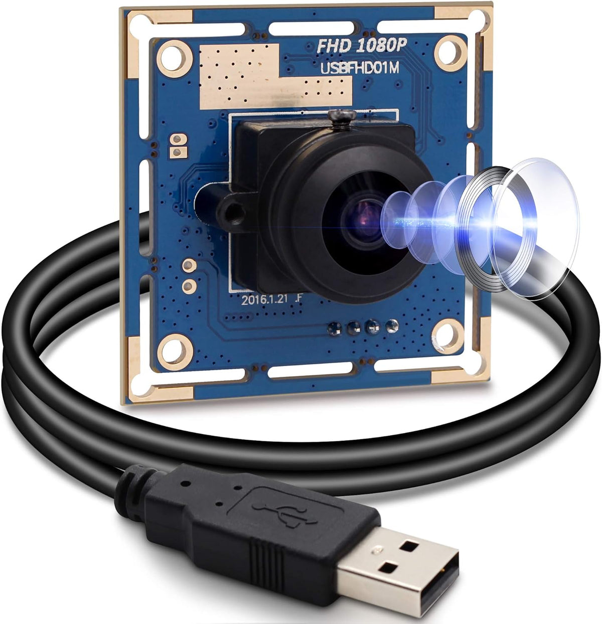 USB Camera Module 2 Megapixel HD 1080P Mini USB Camera Board X61508