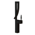 Matte Black Single Handle Bathroom Faucet B455
