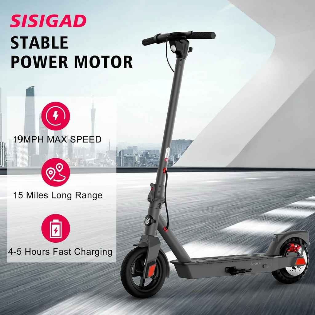 Electric Kick Scooter 300W Motor 8.5 Tires 15 Miles Range 19 Mph Folding U51463