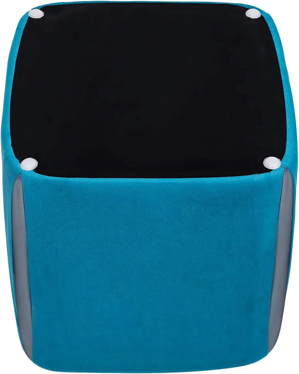 Blue Velvet Ottoman X251753