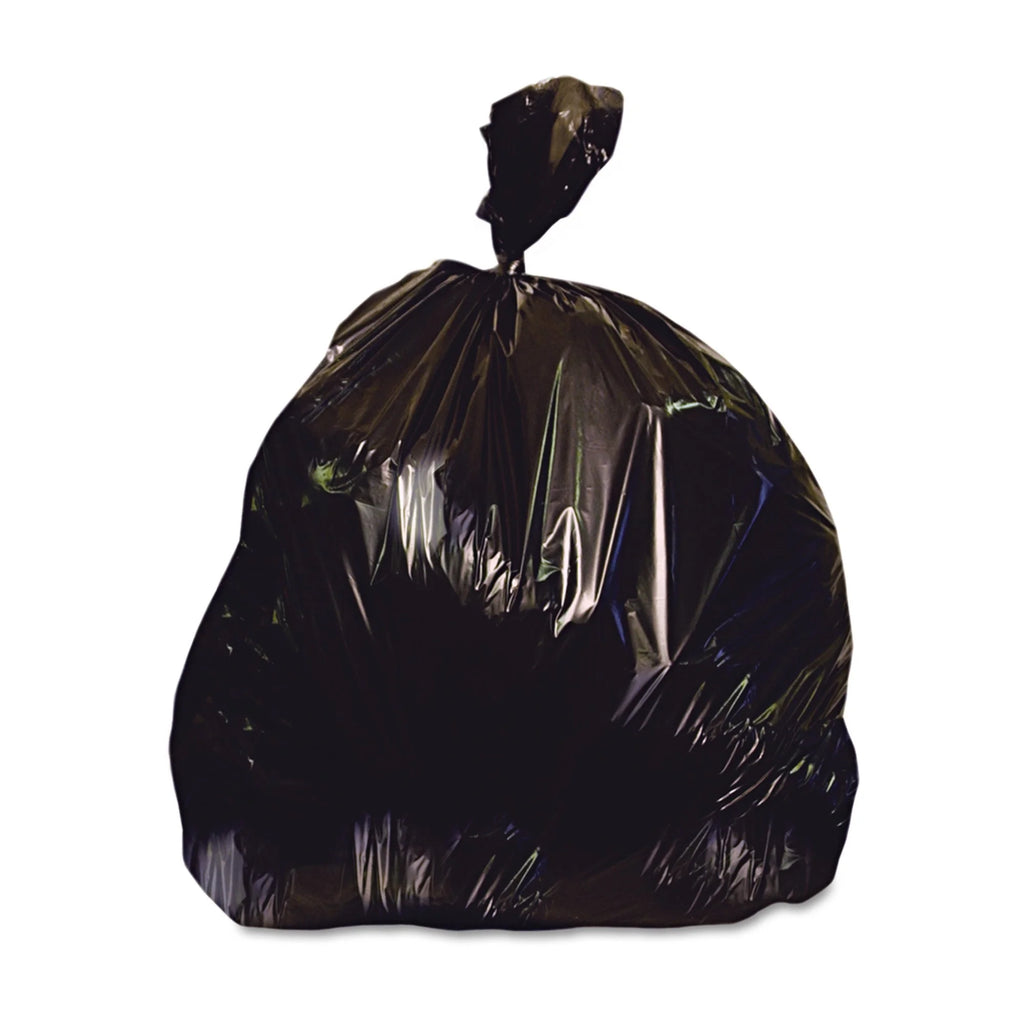 Black 60 gal 2 mil 38" x 58" Can Liner, 100/Carton R936