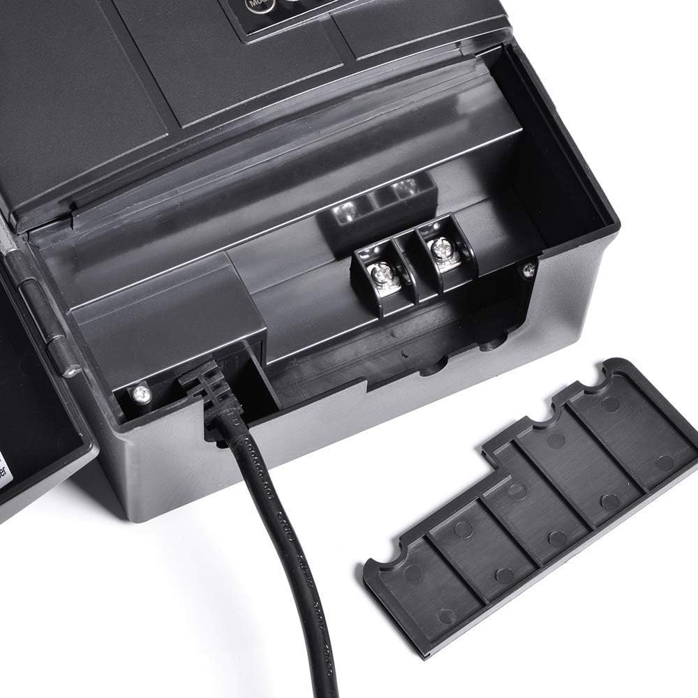 12V 300W Low Voltage Landscape Lighting Transformer with Dusk-to-Dawn Timer U291