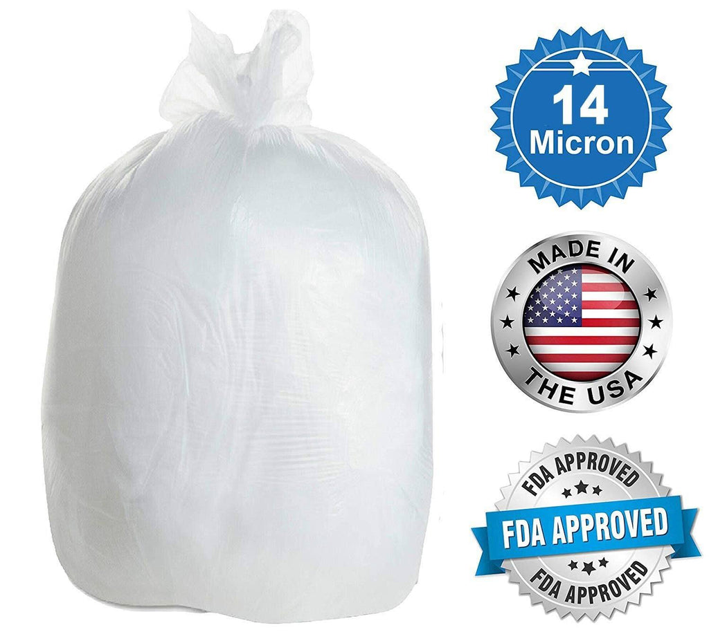 200 Pack Heavy Duty Can Liners 60 Gal R833