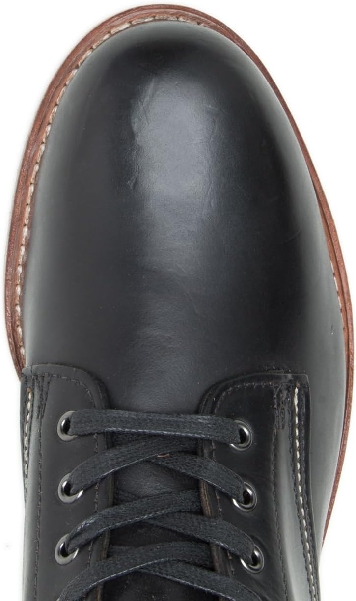 Black Leather 1000 Mile Fashion Boot D900065