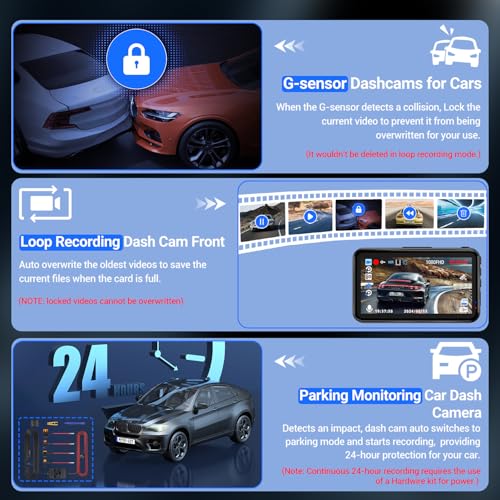 1080P FHD Dash Cam with 32GB Card B587