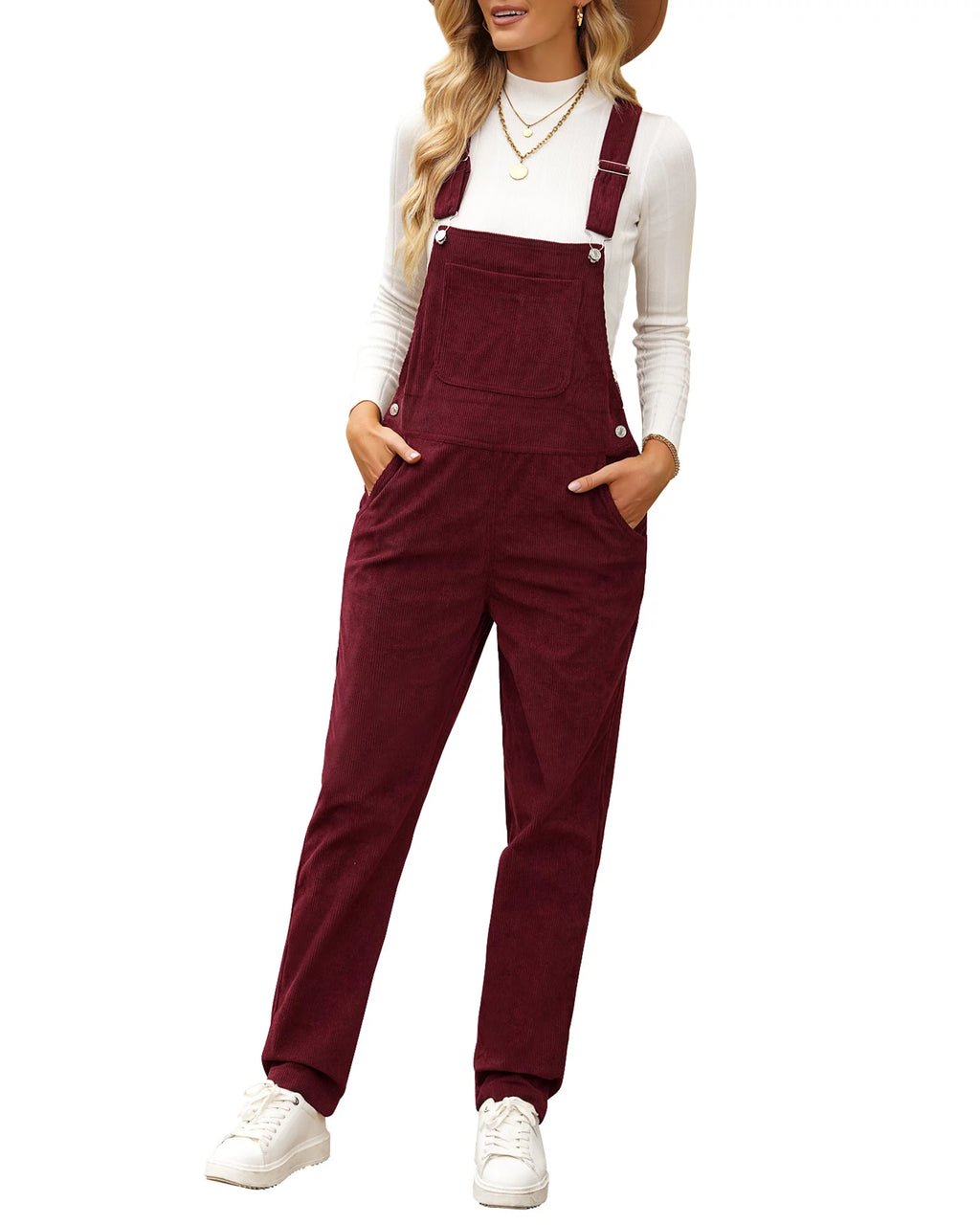 Corduroy Overalls U5147