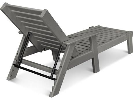 Black Chaise with Arms Y9974