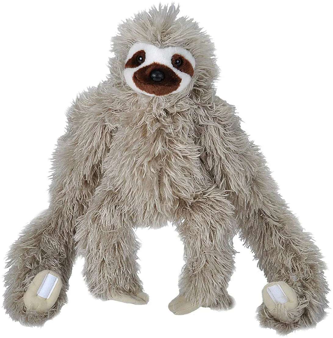 Hanging Three Toed Sloth Plush, 30 inches F493